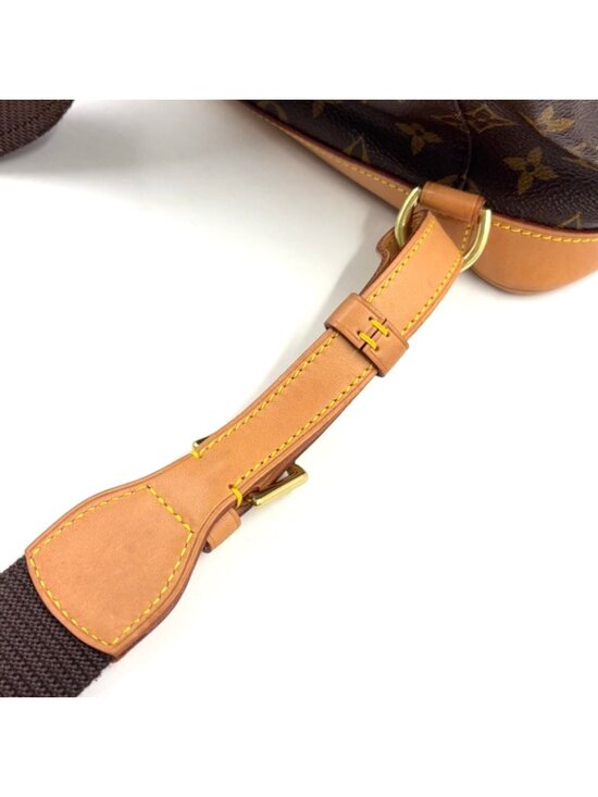 Louis Vuitton Montsouris GM Monogram Leather Brown Light Backpack Gold main image 11